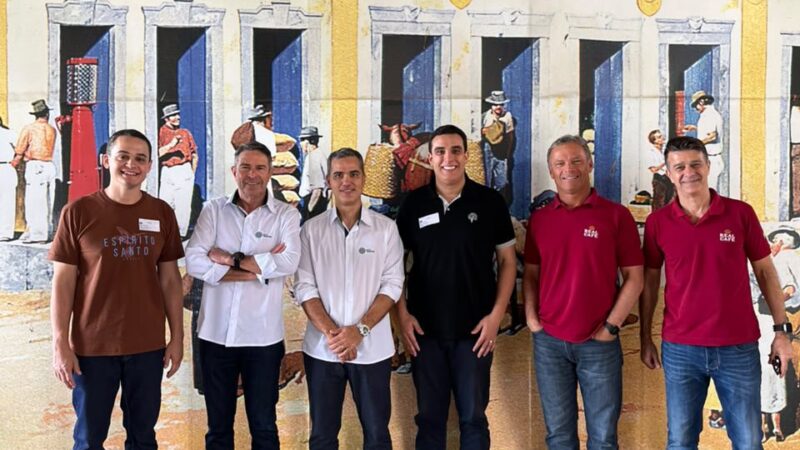 Lorenzo Pazolini e Erick Musso fortalecem diálogo com a Real Café e representantes do agronegócio capixaba