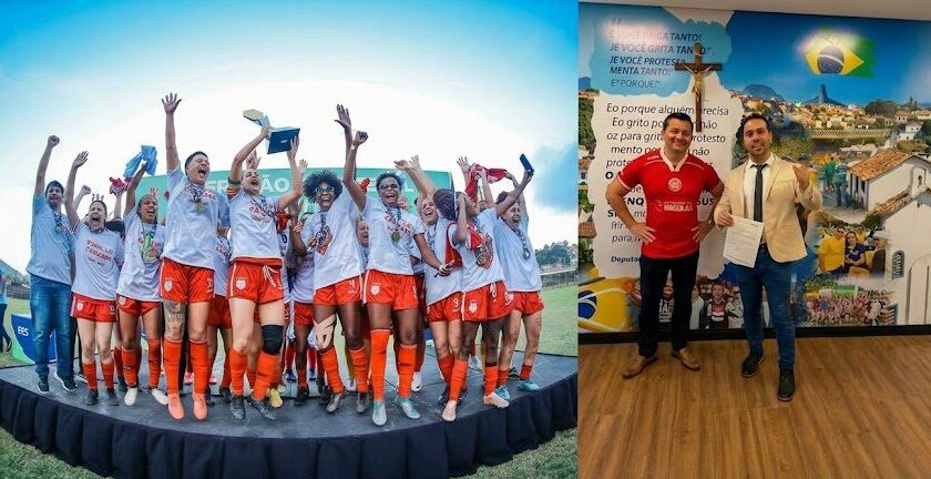 Emenda de R$ 50 mil reforça apoio ao futebol feminino de Vargem Alta