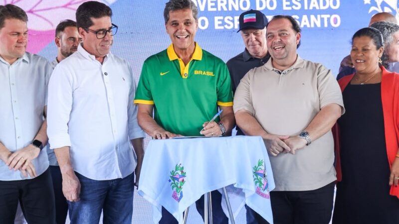 Ricardo Ferraço entrega rodovia e autoriza R$ 4,1 milhões para ampliação de creche em Anchieta