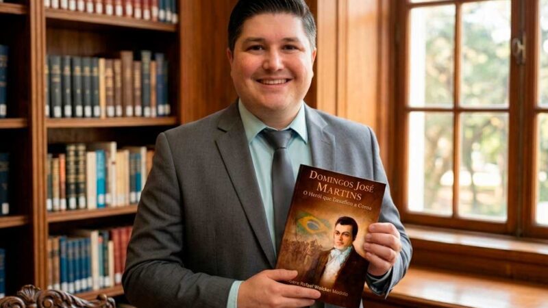 Livro resgata trajetória de Domingos José Martins e recoloca herói capixaba no centro da história do Brasil