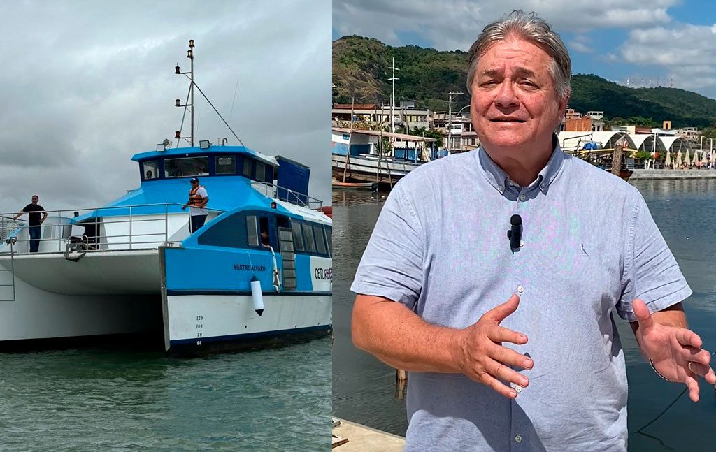 Luiz Paulo resgata história do aquaviário e defende expansão do sistema na Grande Vitória