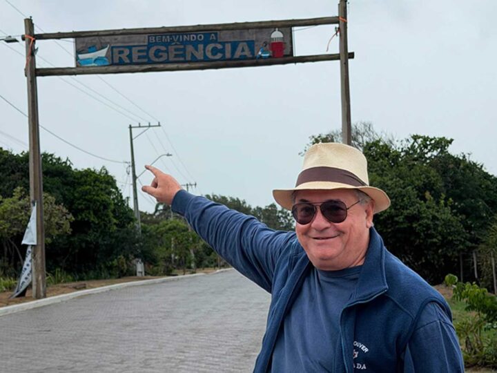 Regência já virou parada obrigatória para Luiz Paulo Vellozo Lucas, que retorna para homenagear Caboclo Bernardo