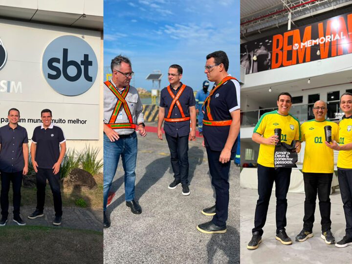 Pazolini e Erick Musso visitam empresas estratégicas e reforçam diálogo com o setor produtivo em Aracruz