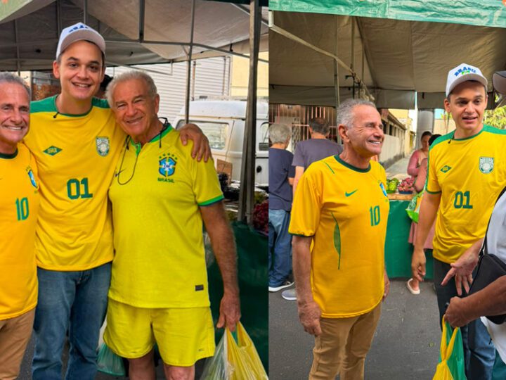 Manato e Pazolini visitam feira no Bairro República e são recebidos com carinho pela população