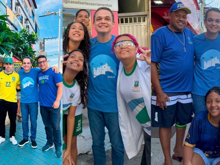 Pazolini participa das comemorações pelos 136 anos de Cariacica e recebe acolhida calorosa da população