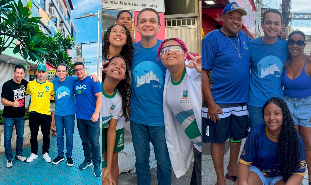 Pazolini participa das comemorações pelos 136 anos de Cariacica e recebe acolhida calorosa da população