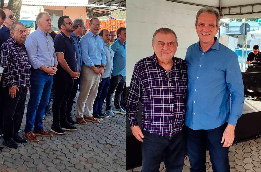 Sérgio Borges participa da celebração dos 49 anos da Ceasa e reencontra lideranças do setor em Cariacica