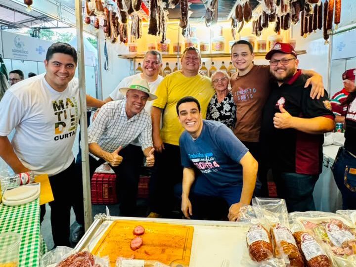 Pazolini participa da 51ª Festa da Banana e do Leite e destaca a força do agronegócio capixaba