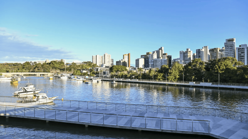 Canal de Camburi inaugura 1ª etapa da requalificação em Vitória