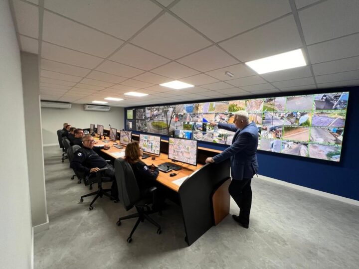 Linhares inaugura centro de segurança de R$ 10 milhões