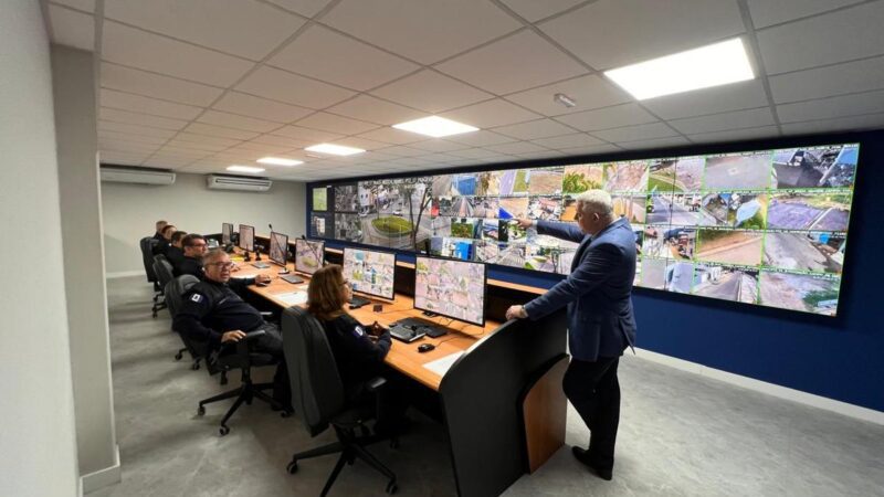 Linhares inaugura centro de segurança de R$ 10 milhões