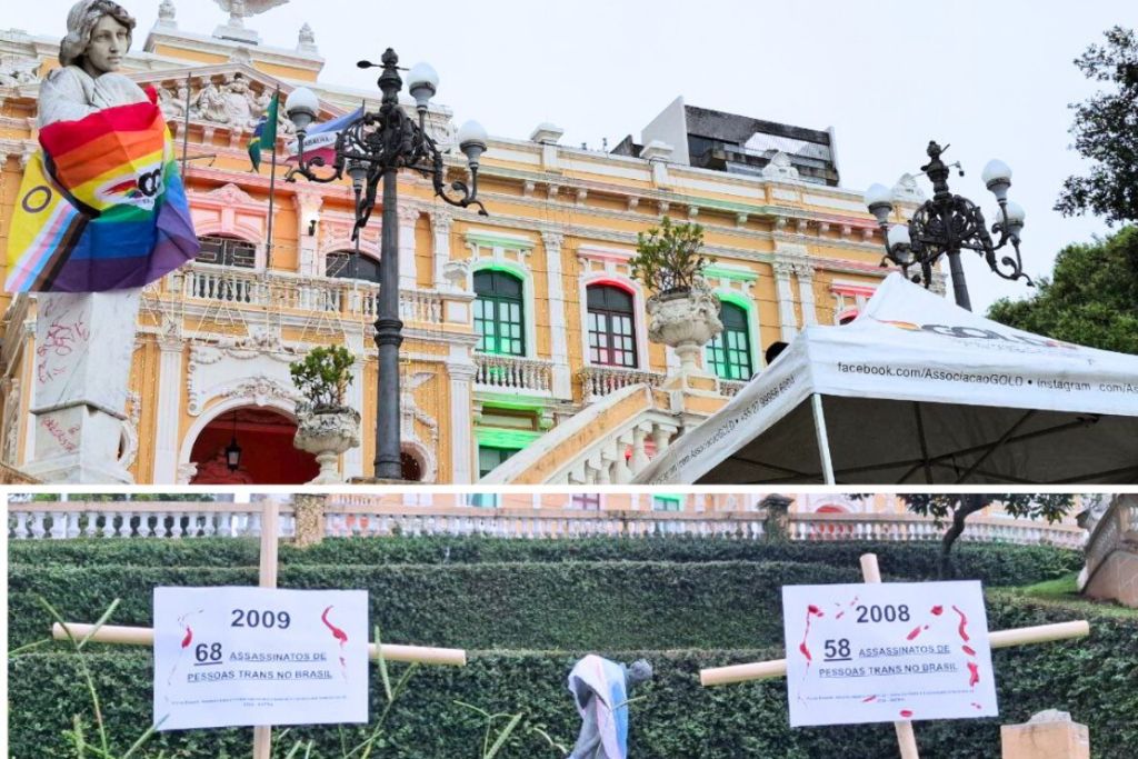 Motim Trans leva debate sobre direitos e violência ao Centro de Vitória