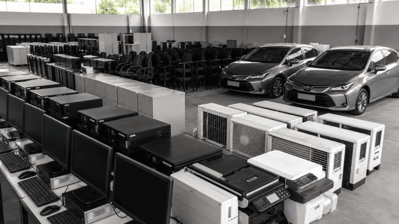 MPES leiloa 1.537 bens em agosto