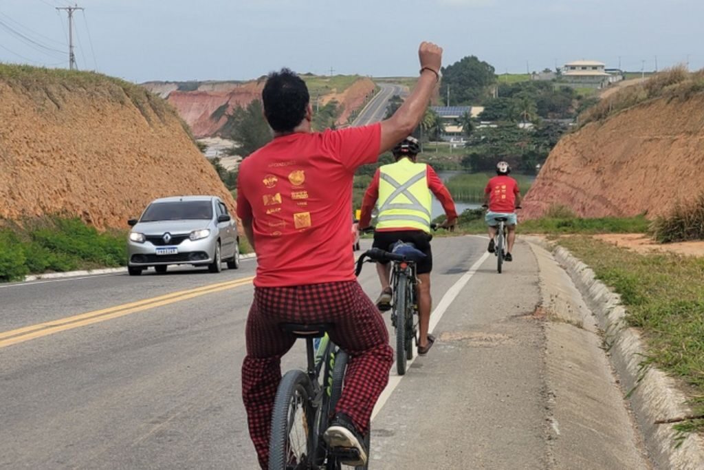 Pedal Antipetroleiro questiona portos e indústria fóssil no ES