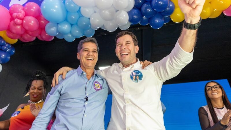 Arnaldinho lança candidaturas  de Ferraço e Casagrande durante encontro político em Vila Velha