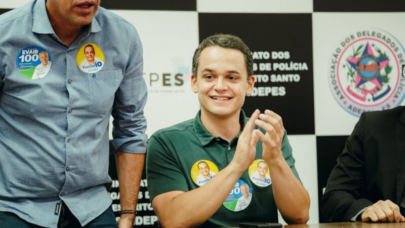 Pazolini se reúne com representantes classistas das Polícias Civil e Militar e discute estrutura e modernização da segurança pública