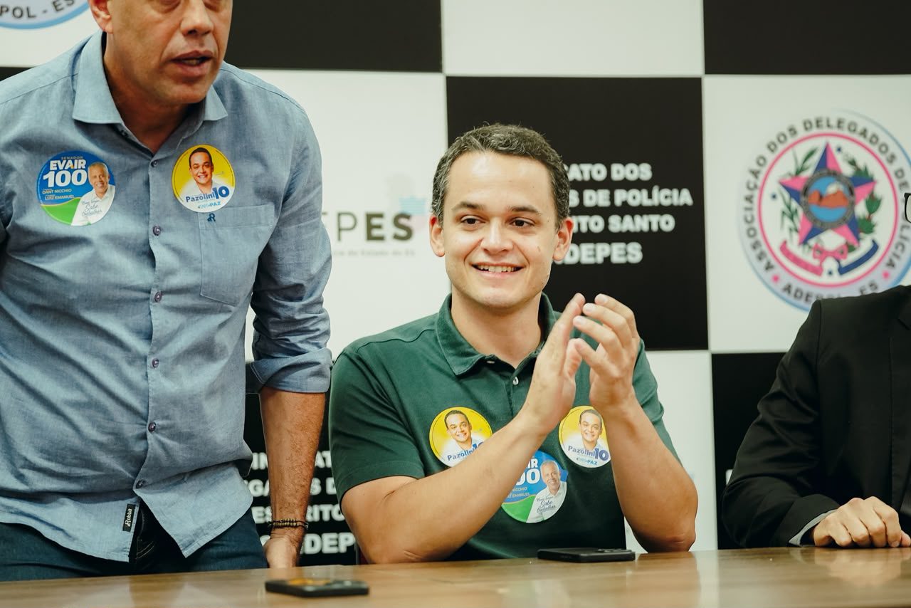 Pazolini se reúne com representantes classistas das Polícias Civil e Militar e discute estrutura e modernização da segurança pública