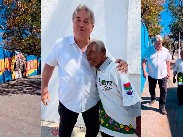 Luiz Paulo reencontra, aos 98 anos, uma das figuras históricas do Jaburu e revive memórias do Projeto Terra