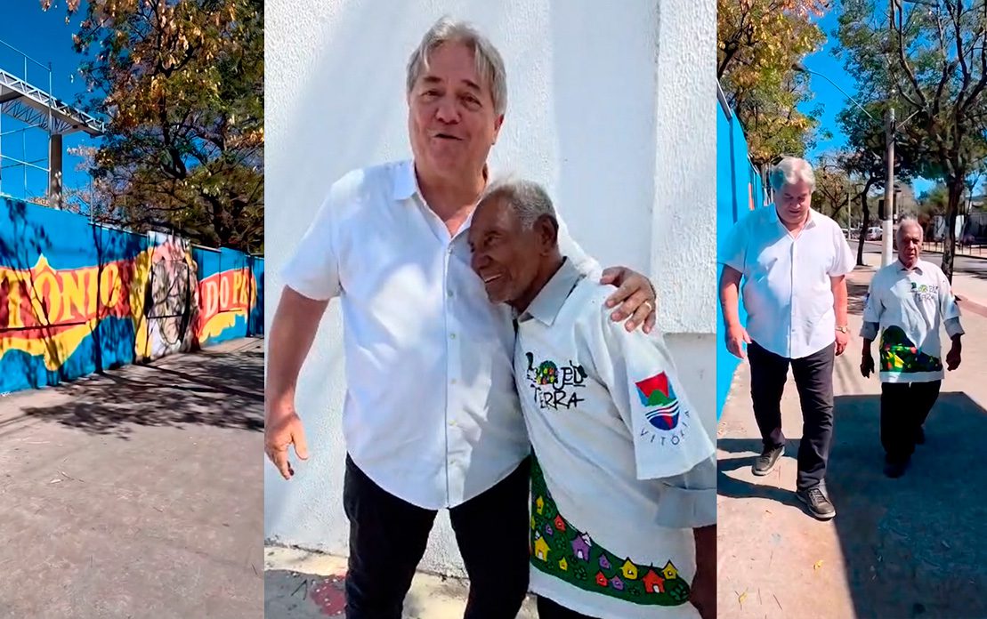 Luiz Paulo reencontra, aos 98 anos, uma das figuras históricas do Jaburu e revive memórias do Projeto Terra