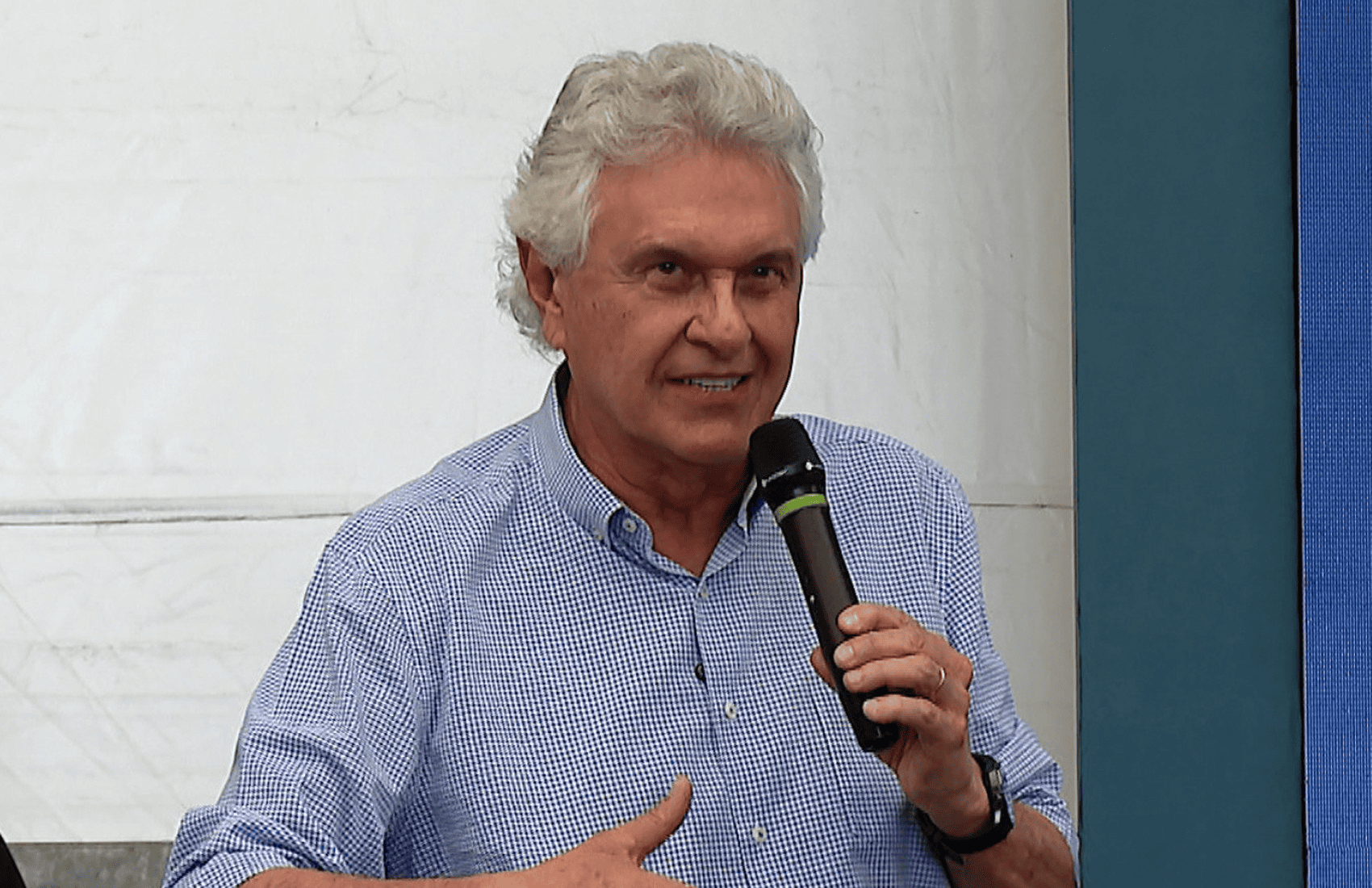 Caiado apresenta plano de segurança pública para campanha presidencial
