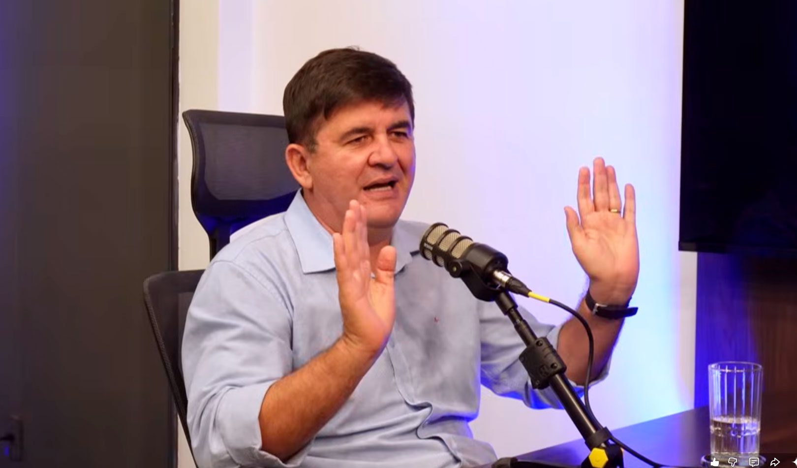 Coronel Roger leva experiência de décadas na PM para a política e coloca segurança como principal bandeira