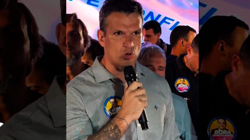 Delegado Romualdo emociona convenção do Republicanos com discurso sobre segurança pública e combate ao crime organizado