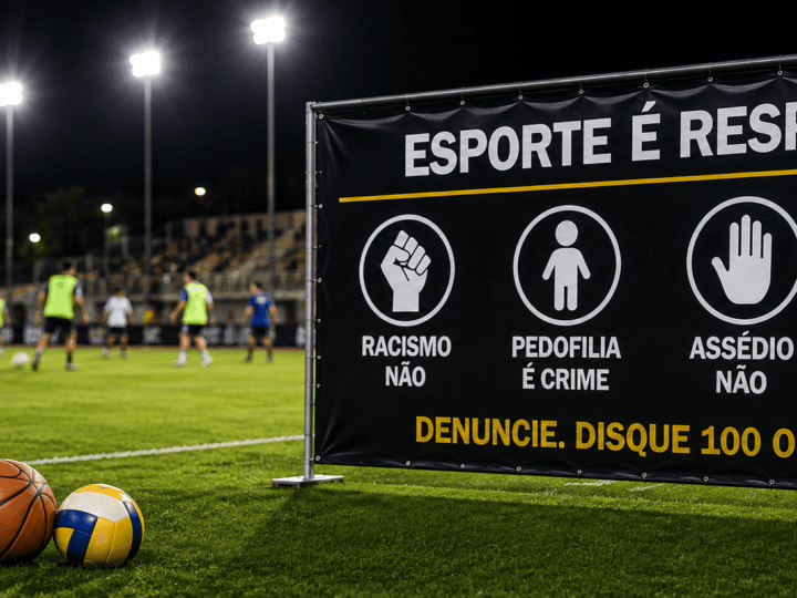 Eventos esportivos de Vitória terão mensagens contra racismo e abusos