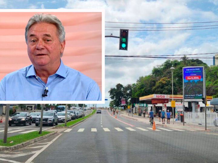 Luiz Paulo realiza adesivaço nesta terça-feira no Posto Iate, em Vitória