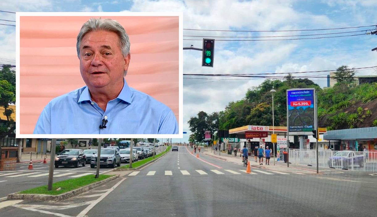 Luiz Paulo realiza adesivaço nesta terça-feira no Posto Iate, em Vitória