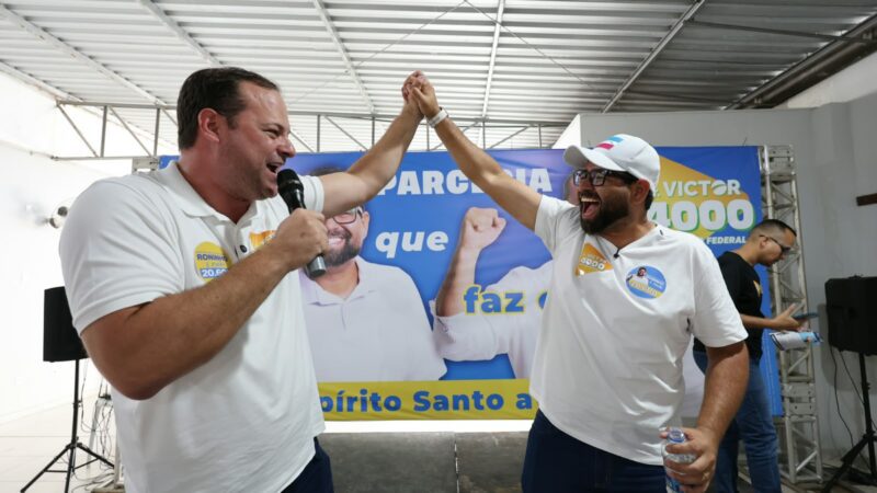 Dr. Victor intensifica campanha em Linhares com caminhadas e grande encontro nesta quarta-feira