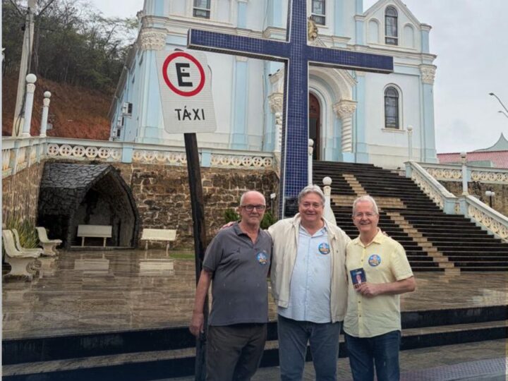 LP na Estrada em Itarana: Luiz Paulo e César Colnago cumprem agenda pelo interior do Espírito Santo