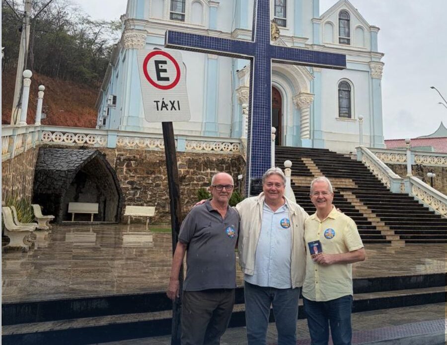 LP na Estrada em Itarana: Luiz Paulo e César Colnago cumprem agenda pelo interior do Espírito Santo