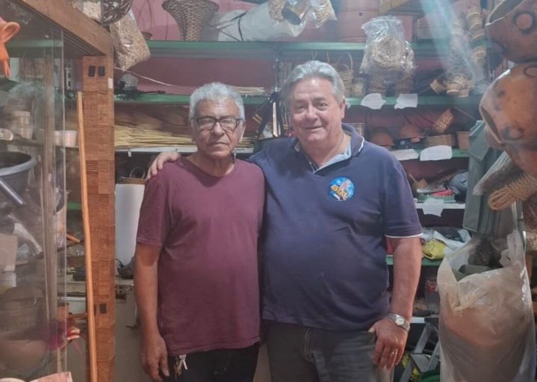 Vila Rubim abraça Luiz Paulo em caminhada pelo tradicional comércio de Vitória