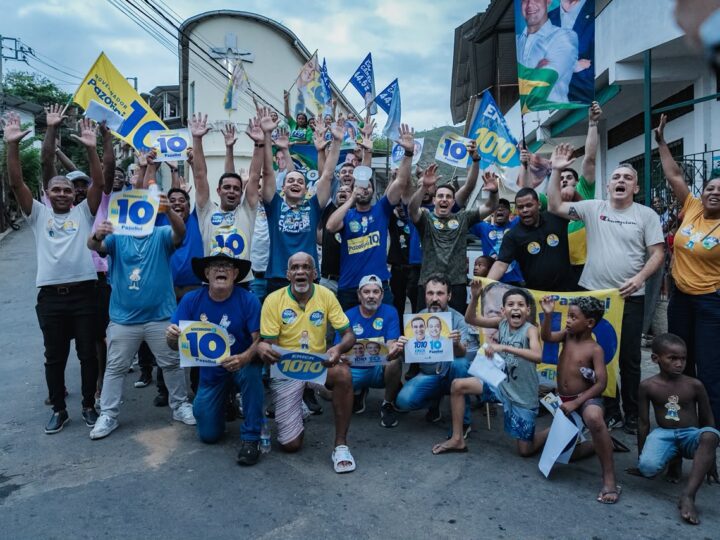 Pazolini percorre bairros de Cachoeiro e recebe manifestações de apoio nas ruas