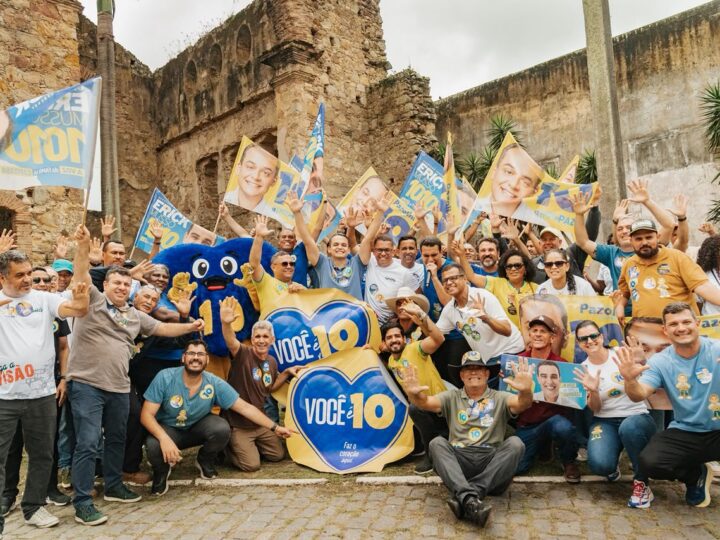 A campanha do coração chega a São Mateus e Pazolini é recebido com festa