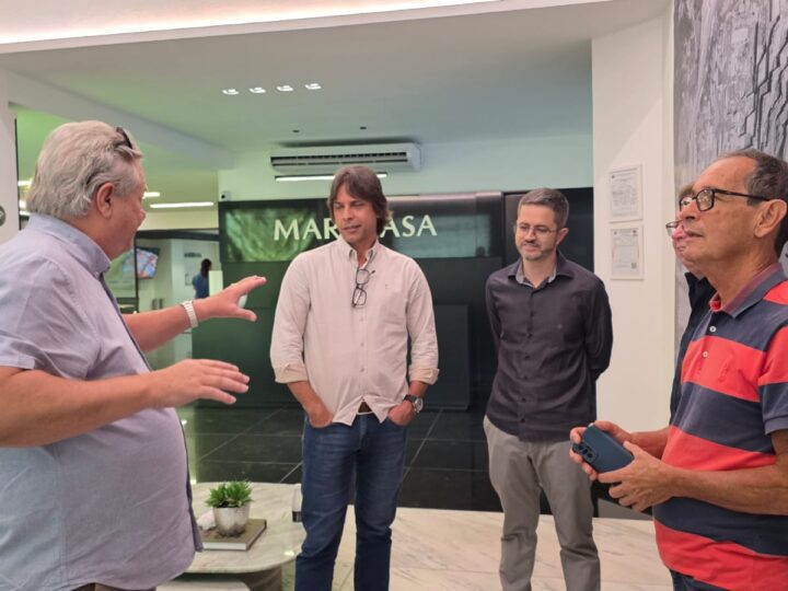 Luiz Paulo cumpre agenda intensa em Cachoeiro com visitas, entrevistas e encontro com apoiadores