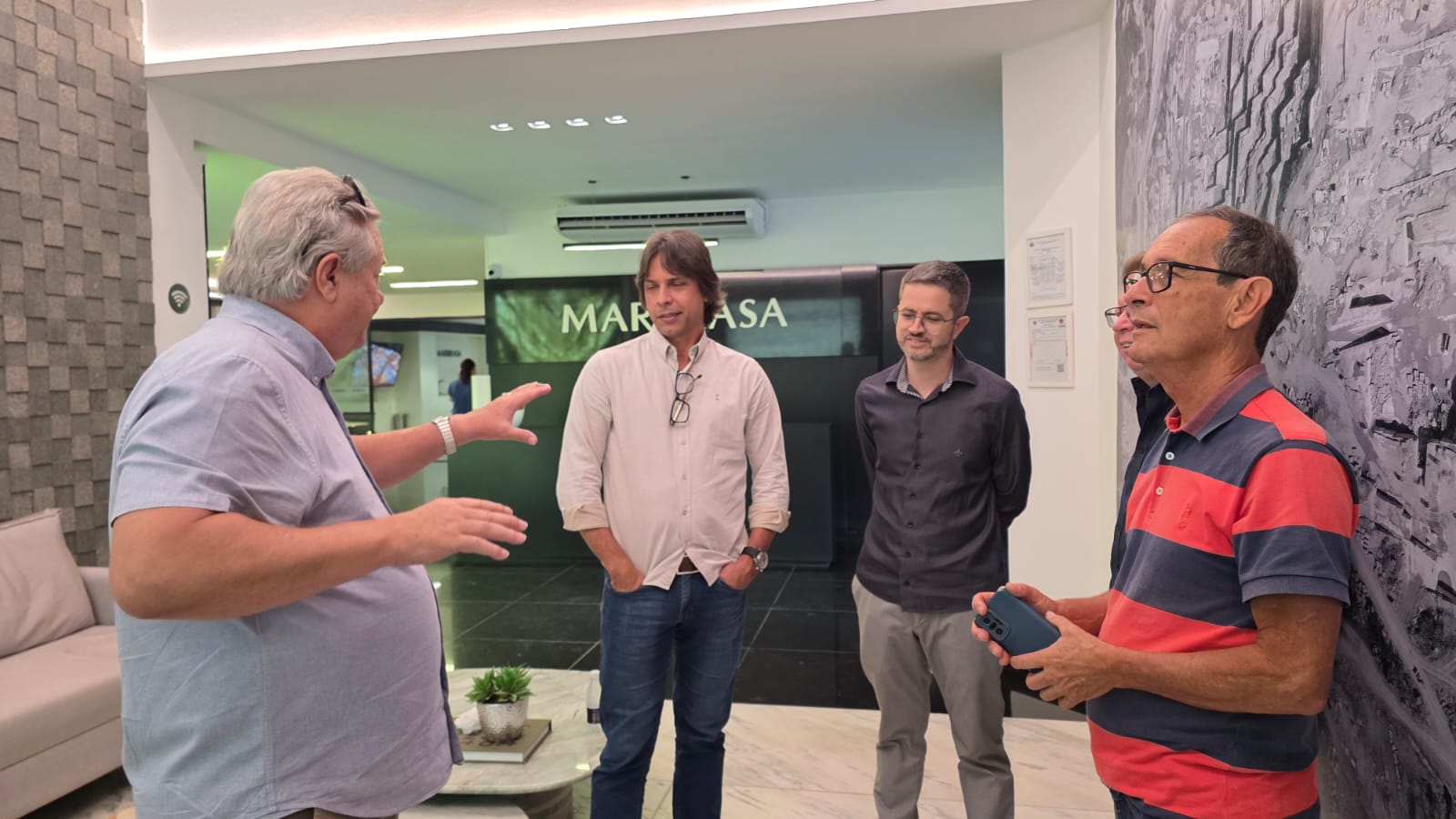 Luiz Paulo cumpre agenda intensa em Cachoeiro com visitas, entrevistas e encontro com apoiadores