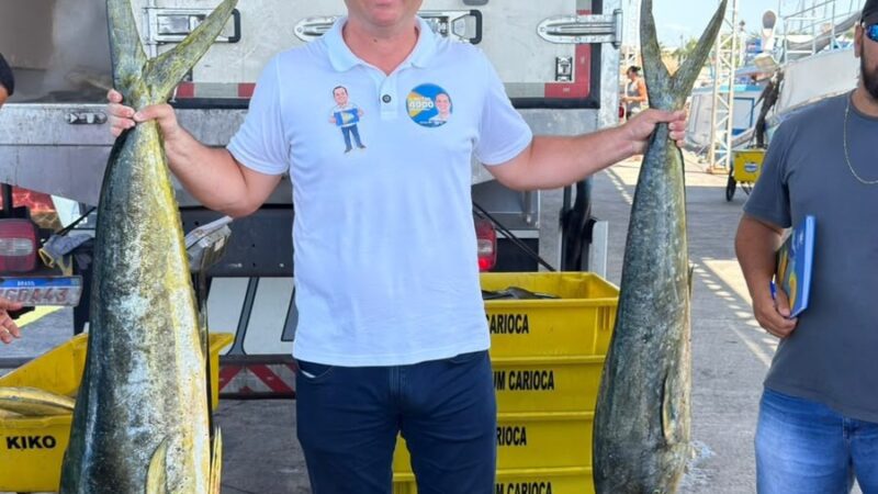 O mar está pra peixe! Dr. Victor reforça compromisso com o pescador capixaba