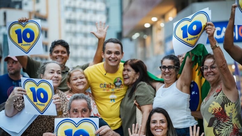 Pazolini visita bairros de Guarapari e é recebido com entusiasmo e carinho pela população
