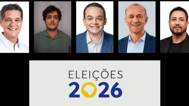 Eleições 2026: conheça os cinco candidatos ao governo do Espírito Santo