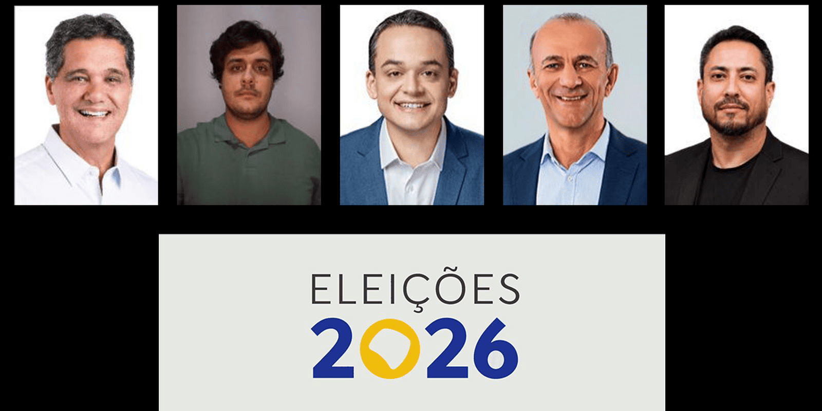 Eleições 2026: conheça os cinco candidatos ao governo do Espírito Santo