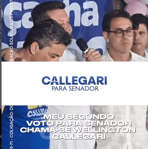 Euclério anuncia apoio a Casagrande e Callegari ao Senado