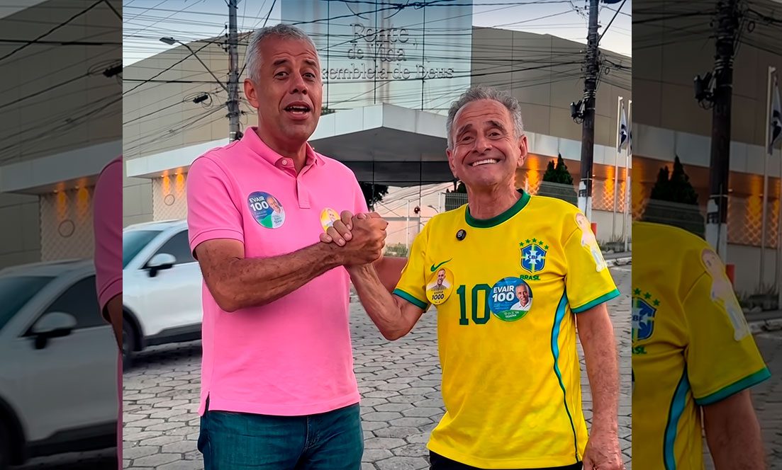 Evair escolhe Manato para ocupar seu espaço na Câmara e mira Senado: “Quem vai ficar no meu lugar? Manato”