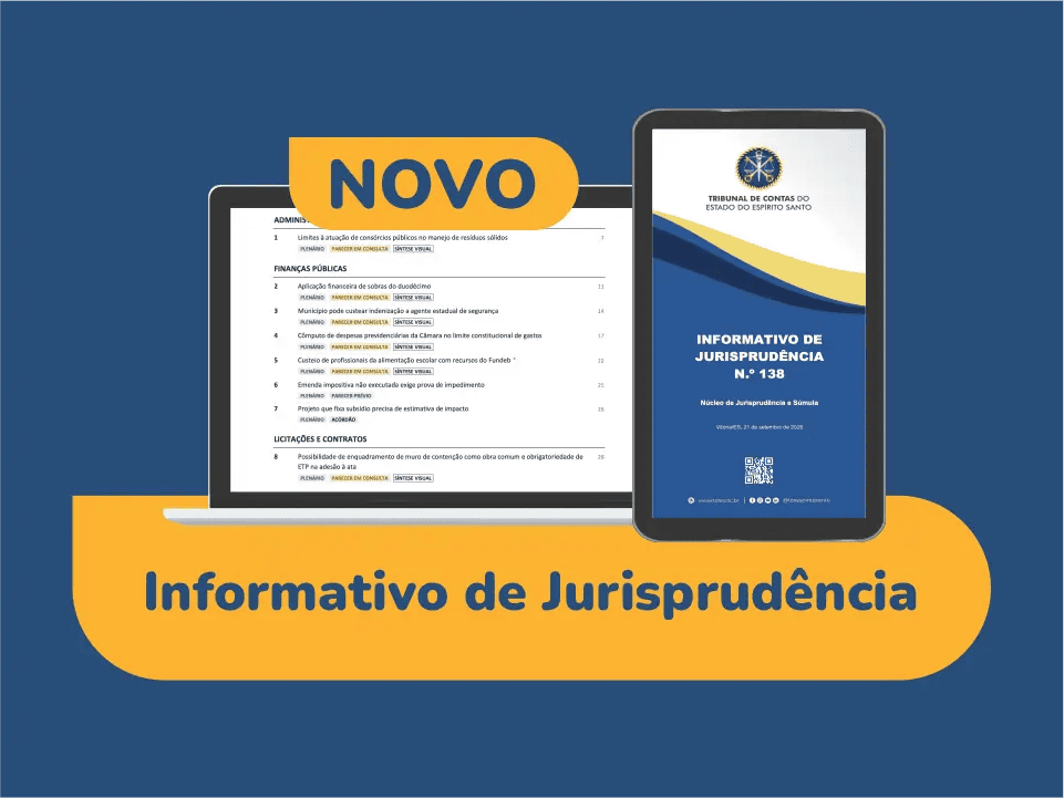 TCE-ES muda formato do Informativo de Jurisprudência