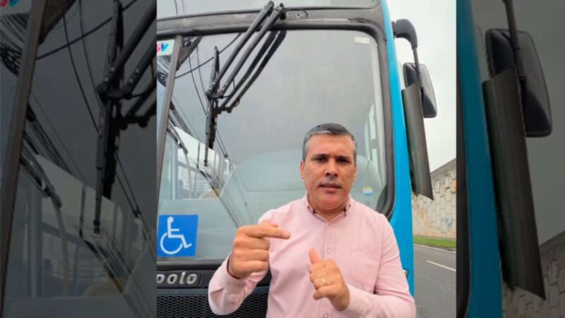 Pacheco cobra solução após mais um ônibus quebrado em Viana