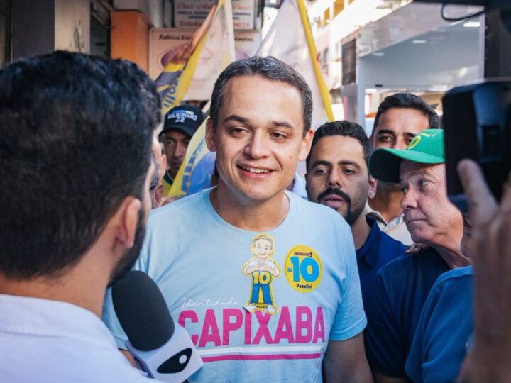 Pazolini tem a menor rejeição na disputa pelo Governo do Espírito Santo