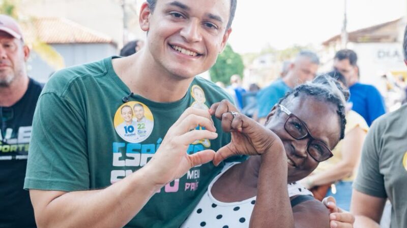 Lorenzo Pazolini chega a 54,08% das intenções de voto em pesquisa do Instituto Perfil
