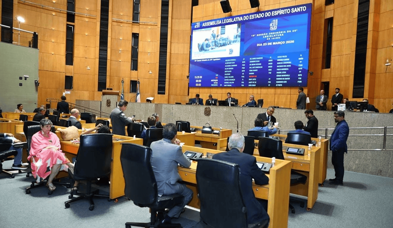 Assembleia do ES terá 16 novos deputados a partir de 2027