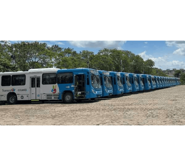 Governo do ES incorpora 40 novos ônibus ao Transcol