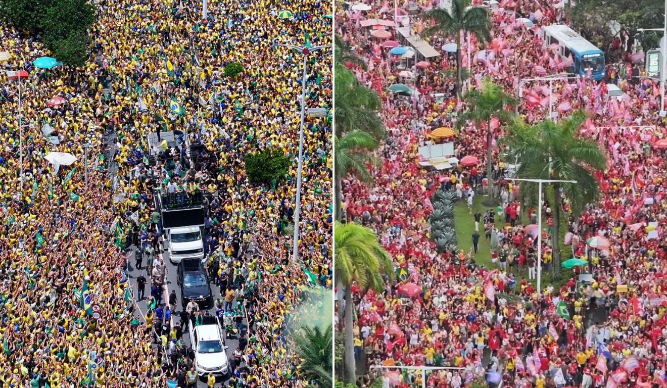 Grande Vitória terá atos pró-Flávio e pró-Lula neste sábado